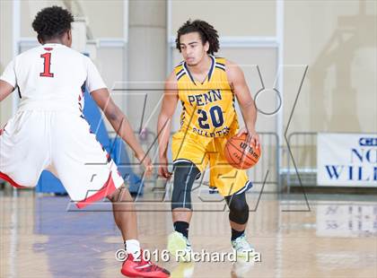 Thumbnail 1 in William Penn Charter vs Blair (Boardwalk Basketball Classic) photogallery.