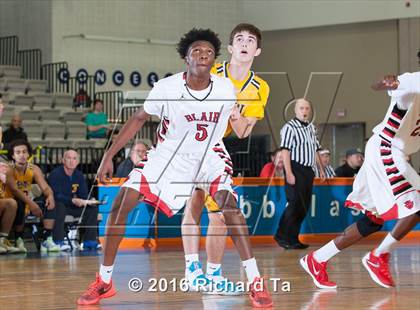 Thumbnail 1 in William Penn Charter vs Blair (Boardwalk Basketball Classic) photogallery.