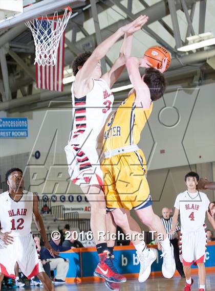 Thumbnail 1 in William Penn Charter vs Blair (Boardwalk Basketball Classic) photogallery.