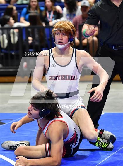 Thumbnail 1 in UIL State Championships - 5A 152lb Final photogallery.