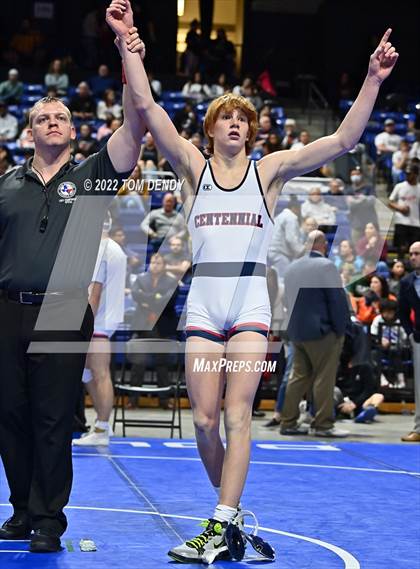 Thumbnail 3 in UIL State Championships - 5A 152lb Final photogallery.