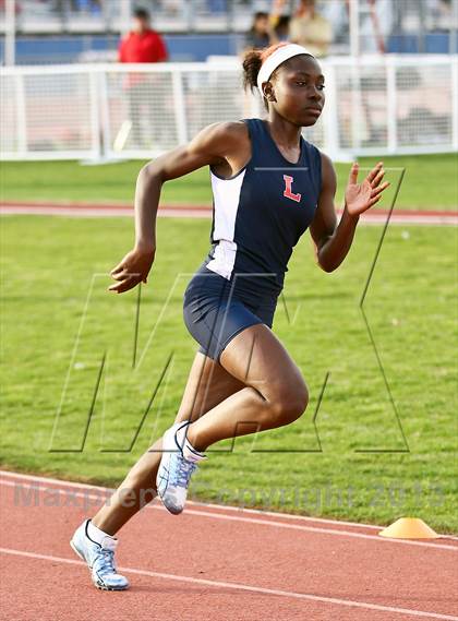 Thumbnail 1 in South West Yosemite League Meet #1 (400m Dash) photogallery.