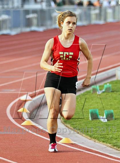 Thumbnail 2 in South West Yosemite League Meet #1 (400m Dash) photogallery.