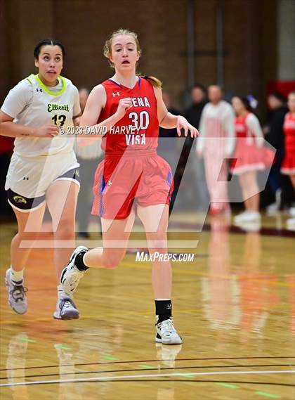 Thumbnail 3 in (CHSAA 3A Girls Basketball Round One) Buena Vista vs Ellicott photogallery.