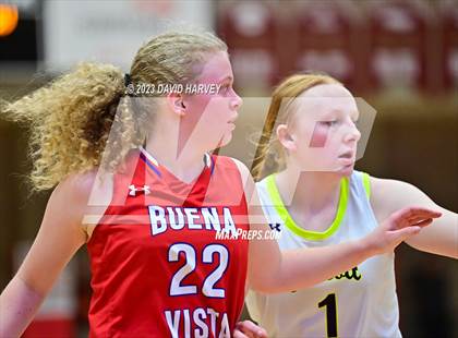 Thumbnail 1 in (CHSAA 3A Girls Basketball Round One) Buena Vista vs Ellicott photogallery.