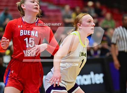 Thumbnail 3 in (CHSAA 3A Girls Basketball Round One) Buena Vista vs Ellicott photogallery.