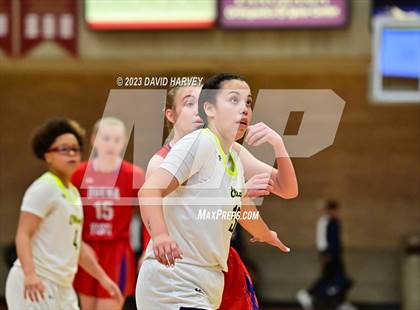 Thumbnail 3 in (CHSAA 3A Girls Basketball Round One) Buena Vista vs Ellicott photogallery.