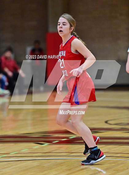 Thumbnail 2 in (CHSAA 3A Girls Basketball Round One) Buena Vista vs Ellicott photogallery.
