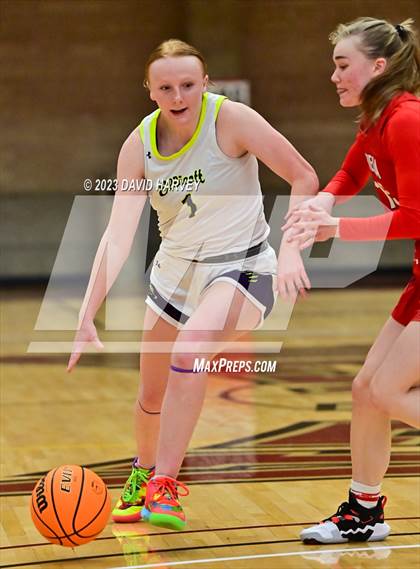 Thumbnail 1 in (CHSAA 3A Girls Basketball Round One) Buena Vista vs Ellicott photogallery.