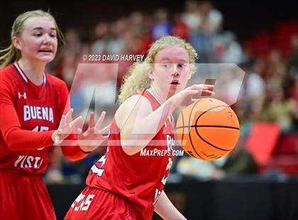 Thumbnail 3 in (CHSAA 3A Girls Basketball Round One) Buena Vista vs Ellicott photogallery.