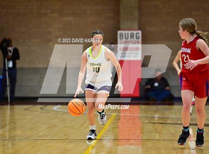 Thumbnail 2 in (CHSAA 3A Girls Basketball Round One) Buena Vista vs Ellicott photogallery.