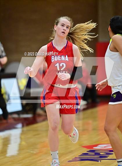 Thumbnail 2 in (CHSAA 3A Girls Basketball Round One) Buena Vista vs Ellicott photogallery.