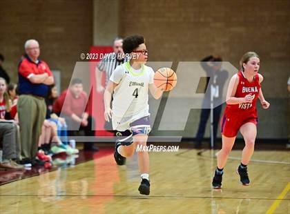 Thumbnail 1 in (CHSAA 3A Girls Basketball Round One) Buena Vista vs Ellicott photogallery.
