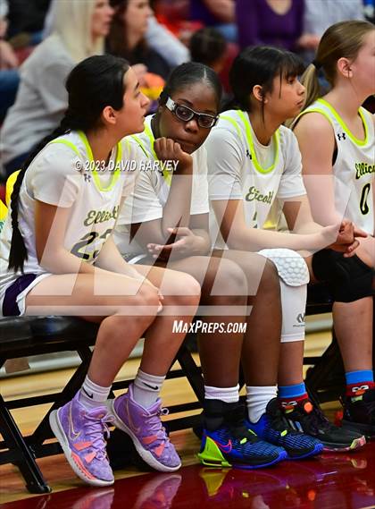 Thumbnail 1 in (CHSAA 3A Girls Basketball Round One) Buena Vista vs Ellicott photogallery.