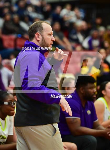 Thumbnail 2 in (CHSAA 3A Girls Basketball Round One) Buena Vista vs Ellicott photogallery.