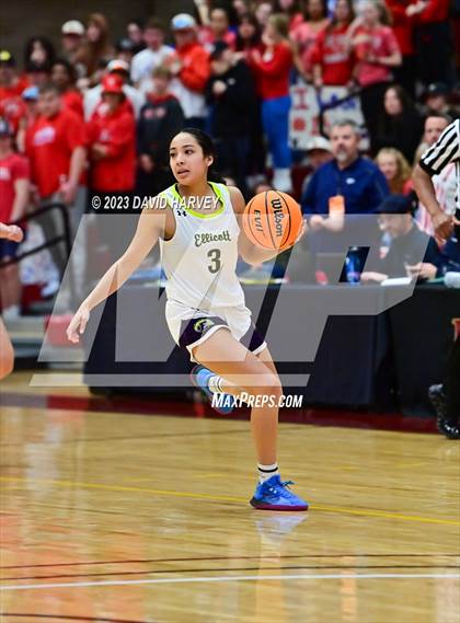 Thumbnail 1 in (CHSAA 3A Girls Basketball Round One) Buena Vista vs Ellicott photogallery.