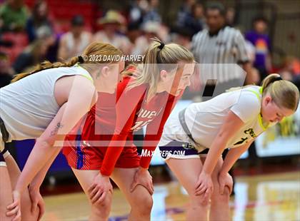 Thumbnail 2 in (CHSAA 3A Girls Basketball Round One) Buena Vista vs Ellicott photogallery.