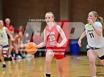 Thumbnail 2 in (CHSAA 3A Girls Basketball Round One) Buena Vista vs Ellicott photogallery.