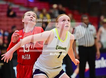 Thumbnail 2 in (CHSAA 3A Girls Basketball Round One) Buena Vista vs Ellicott photogallery.
