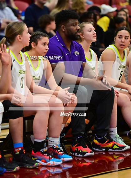 Thumbnail 1 in (CHSAA 3A Girls Basketball Round One) Buena Vista vs Ellicott photogallery.