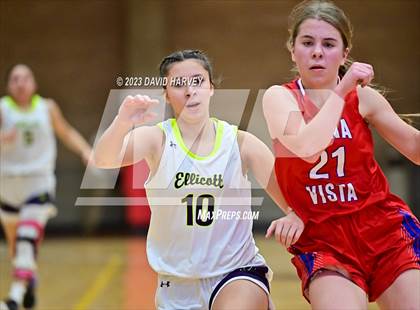 Thumbnail 3 in (CHSAA 3A Girls Basketball Round One) Buena Vista vs Ellicott photogallery.
