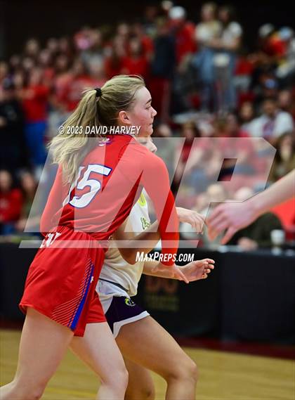 Thumbnail 3 in (CHSAA 3A Girls Basketball Round One) Buena Vista vs Ellicott photogallery.