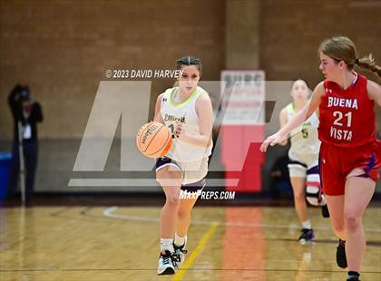 Thumbnail 3 in (CHSAA 3A Girls Basketball Round One) Buena Vista vs Ellicott photogallery.