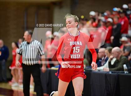 Thumbnail 2 in (CHSAA 3A Girls Basketball Round One) Buena Vista vs Ellicott photogallery.