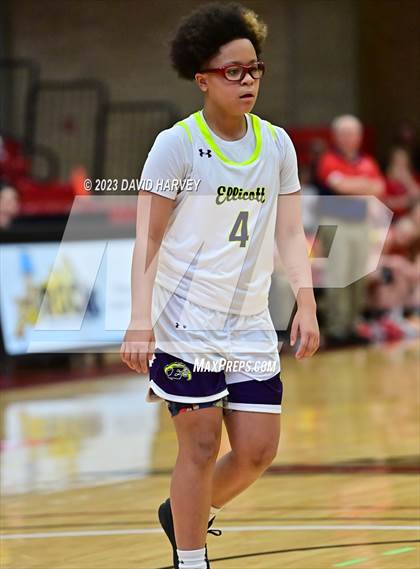 Thumbnail 3 in (CHSAA 3A Girls Basketball Round One) Buena Vista vs Ellicott photogallery.