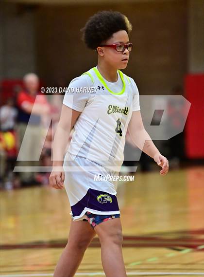 Thumbnail 3 in (CHSAA 3A Girls Basketball Round One) Buena Vista vs Ellicott photogallery.