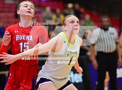Thumbnail 2 in (CHSAA 3A Girls Basketball Round One) Buena Vista vs Ellicott photogallery.