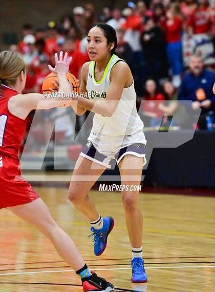 Thumbnail 2 in (CHSAA 3A Girls Basketball Round One) Buena Vista vs Ellicott photogallery.
