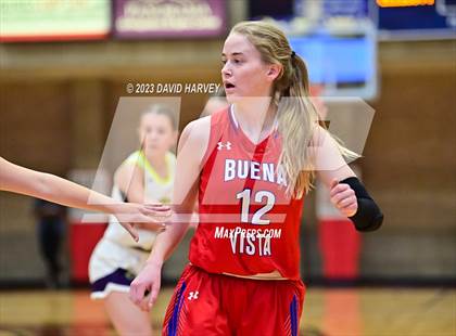 Thumbnail 2 in (CHSAA 3A Girls Basketball Round One) Buena Vista vs Ellicott photogallery.
