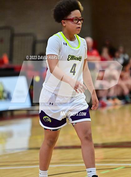 Thumbnail 2 in (CHSAA 3A Girls Basketball Round One) Buena Vista vs Ellicott photogallery.