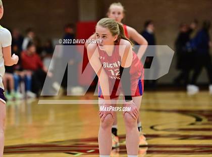 Thumbnail 1 in (CHSAA 3A Girls Basketball Round One) Buena Vista vs Ellicott photogallery.