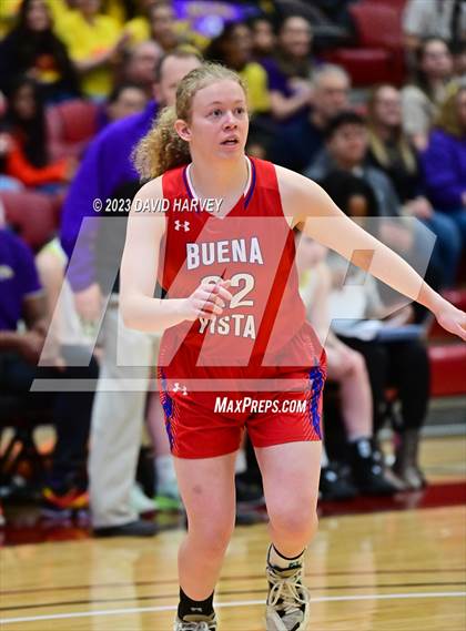 Thumbnail 2 in (CHSAA 3A Girls Basketball Round One) Buena Vista vs Ellicott photogallery.