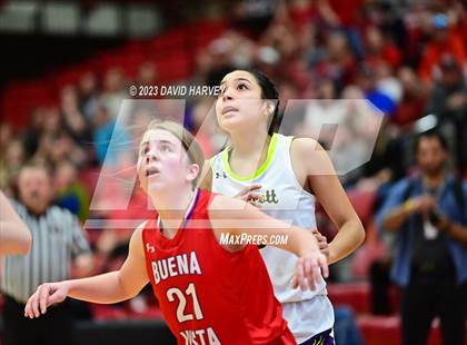 Thumbnail 3 in (CHSAA 3A Girls Basketball Round One) Buena Vista vs Ellicott photogallery.