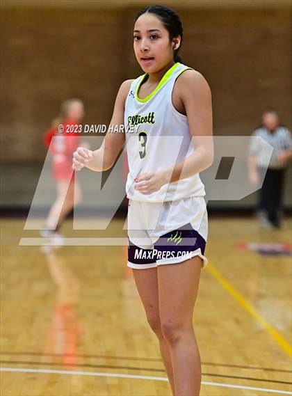 Thumbnail 2 in (CHSAA 3A Girls Basketball Round One) Buena Vista vs Ellicott photogallery.