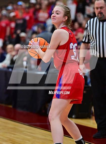 Thumbnail 1 in (CHSAA 3A Girls Basketball Round One) Buena Vista vs Ellicott photogallery.