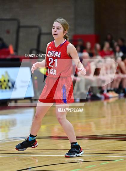 Thumbnail 1 in (CHSAA 3A Girls Basketball Round One) Buena Vista vs Ellicott photogallery.