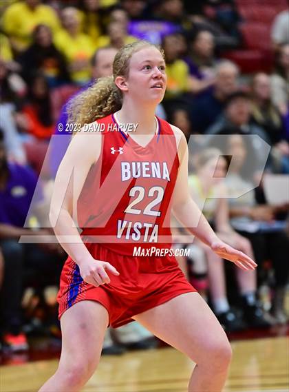 Thumbnail 2 in (CHSAA 3A Girls Basketball Round One) Buena Vista vs Ellicott photogallery.