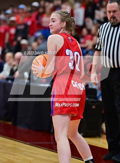 Thumbnail 1 in (CHSAA 3A Girls Basketball Round One) Buena Vista vs Ellicott photogallery.
