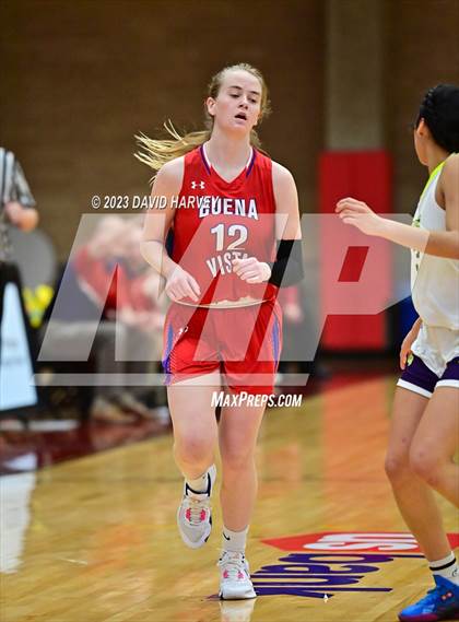 Thumbnail 2 in (CHSAA 3A Girls Basketball Round One) Buena Vista vs Ellicott photogallery.