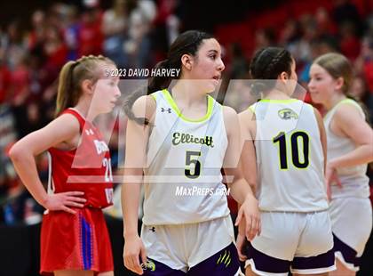 Thumbnail 1 in (CHSAA 3A Girls Basketball Round One) Buena Vista vs Ellicott photogallery.