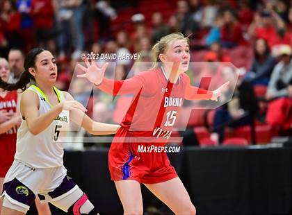 Thumbnail 1 in (CHSAA 3A Girls Basketball Round One) Buena Vista vs Ellicott photogallery.