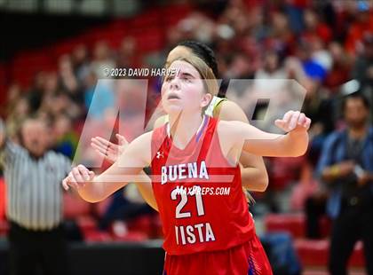 Thumbnail 3 in (CHSAA 3A Girls Basketball Round One) Buena Vista vs Ellicott photogallery.