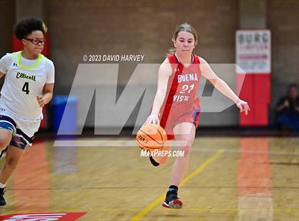 Thumbnail 1 in (CHSAA 3A Girls Basketball Round One) Buena Vista vs Ellicott photogallery.