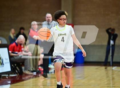 Thumbnail 2 in (CHSAA 3A Girls Basketball Round One) Buena Vista vs Ellicott photogallery.