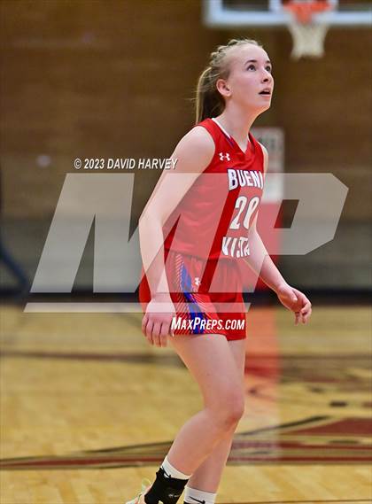 Thumbnail 3 in (CHSAA 3A Girls Basketball Round One) Buena Vista vs Ellicott photogallery.