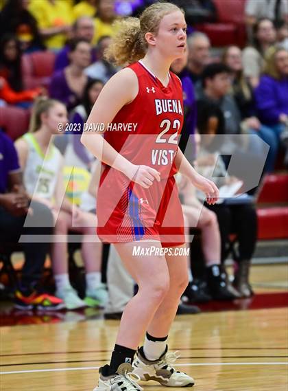Thumbnail 3 in (CHSAA 3A Girls Basketball Round One) Buena Vista vs Ellicott photogallery.